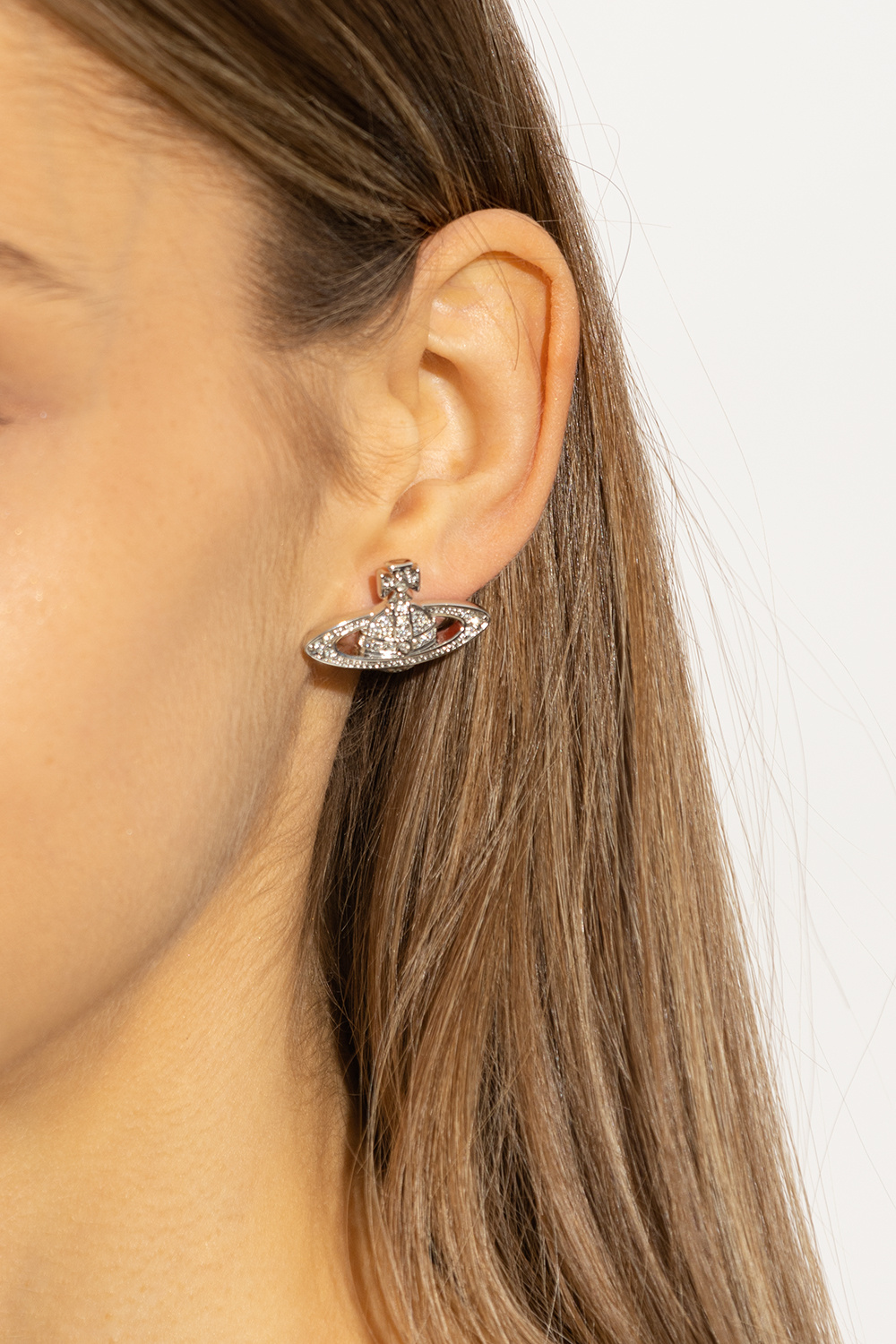 Vivian Westwood mini bas relief earringsヴィヴィアンウエスト